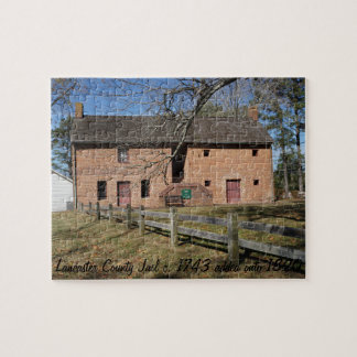 Puzzle Lancaster County Jail c. 1743 added onto 1820
