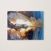 Puzzle Lancement de la fusée d'atterrissage sur la Lune d (Horizontal)