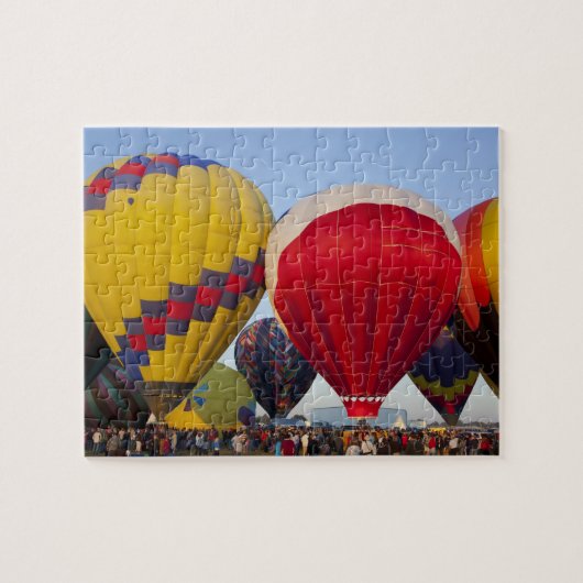Puzzle Lancement de montgolfières (Horizontal)