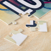 Puzzle Langage d'amour de tricot mignon (Côté)