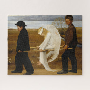 Puzzle L'ange blessé par Hugo Simberg