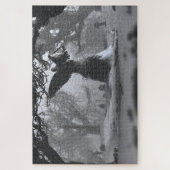 Puzzle L'Ange Noir (hiver) (Vertical)