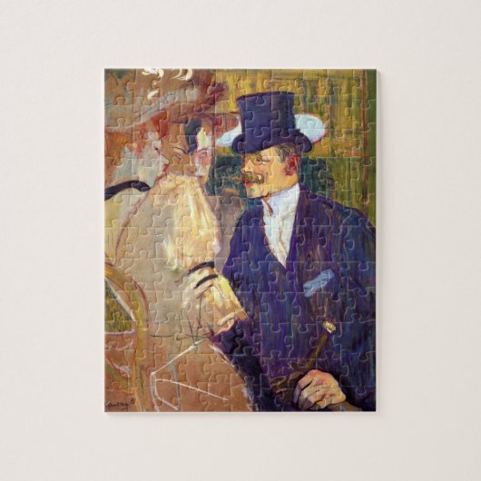 Puzzle L'Anglais de Toulouse Lautrec, Art Vintage (Vertical)