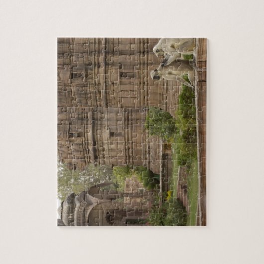 Puzzle Langurs d'Hanuman ou langur gris, commun ou à face (Vertical)