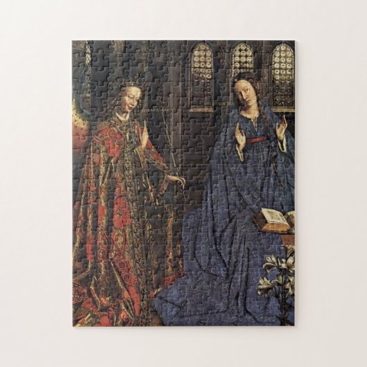 Puzzle L'annonce avant janvier van Eyck (Vertical)