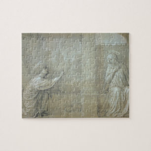 Puzzle L'annonce, bande dessinée préparatoire pour le