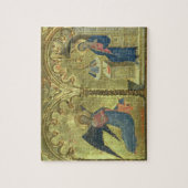 Puzzle L'annonce, détail d'un polytych dépeignant (Vertical)