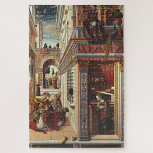 Puzzle L'Annonciation Carlo Crivelli Art de la Renaissanc