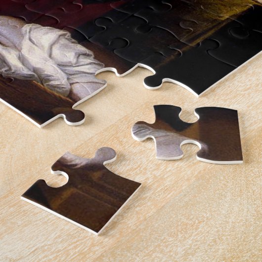 Puzzle L'Annonciation de Murillo (détails) (Côté)