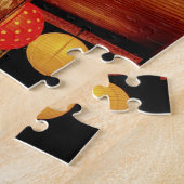 Puzzle Lantern Light in the Rain – Quiet Guatemala Jigsaw (Côté)