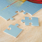 Puzzle Lanterne chinoise avec la branche 2 de Sakura (Côté)