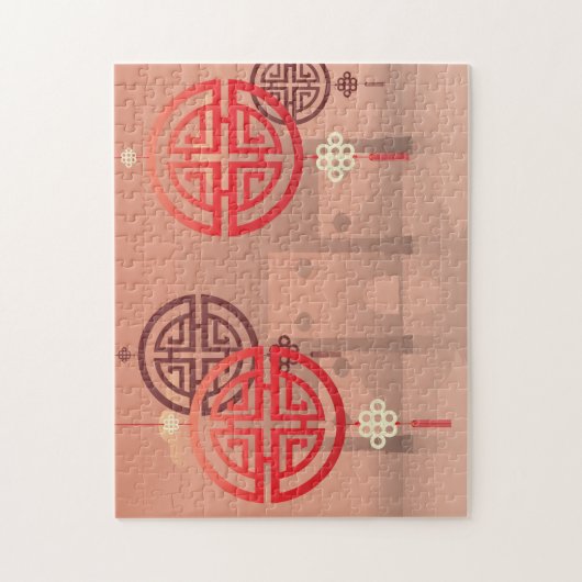 Puzzle Lanternes asiatiques (Vertical)