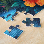 Puzzle Lanternes Magiques de Jungle Nocturne (Côté)