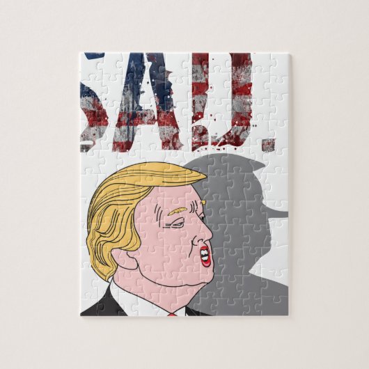 Puzzle L'anti Président triste sarcastique drôle Donald (Vertical)