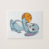 Puzzle Lapin à Bowling avec Bowling balle (Horizontal)