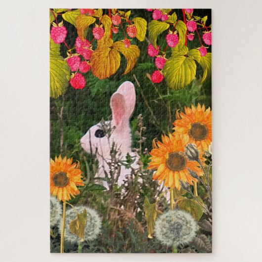Puzzle Lapin Animal Faune (Vertical)
