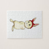 Puzzle Lapin avec Bandana (Horizontal)