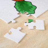 Puzzle Lapin avec carotte (Côté)