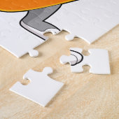 Puzzle Lapin avec carotte (Côté)