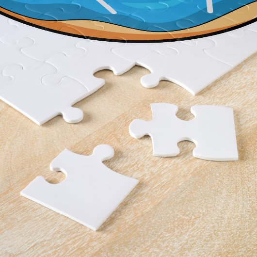 Puzzle Lapin avec Donut (Côté)