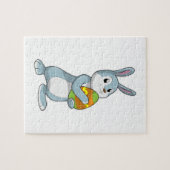 Puzzle Lapin avec oeuf (Horizontal)