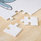 Puzzle Lapin avec oeuf (Côté)