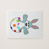 Puzzle Lapin avec oeuf (Horizontal)