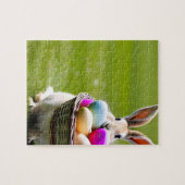 Puzzle Lapin avec oeufs (Horizontal)