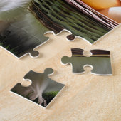Puzzle Lapin avec oeufs (Côté)
