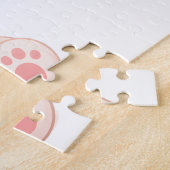 Puzzle Lapin bébé endormi (Côté)