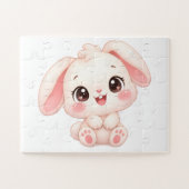 Puzzle Lapin bébé endormi (Horizontal)
