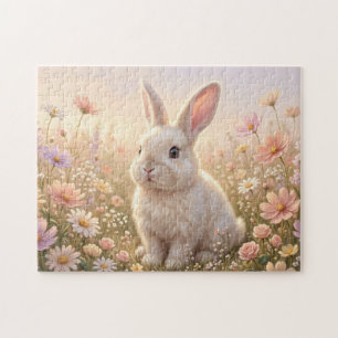 Puzzle Lapin Blanc