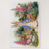 Puzzle Lapin classique dans son jardin (Vertical)