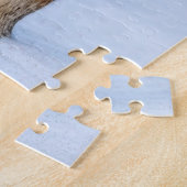 Puzzle Lapin dans la neige (Côté)