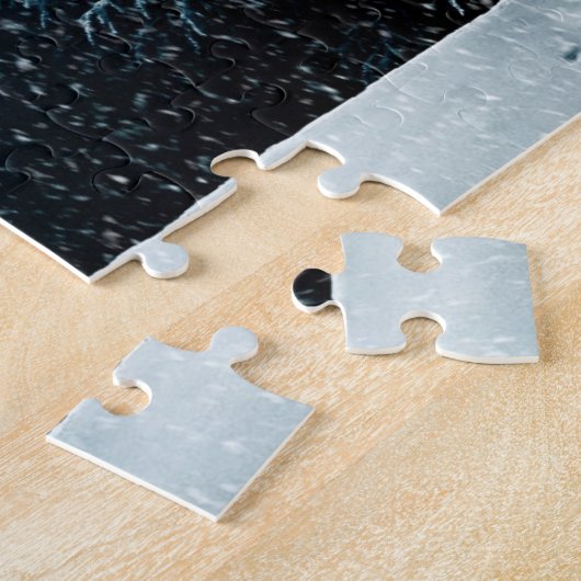 Puzzle Lapin de Noël (Côté)