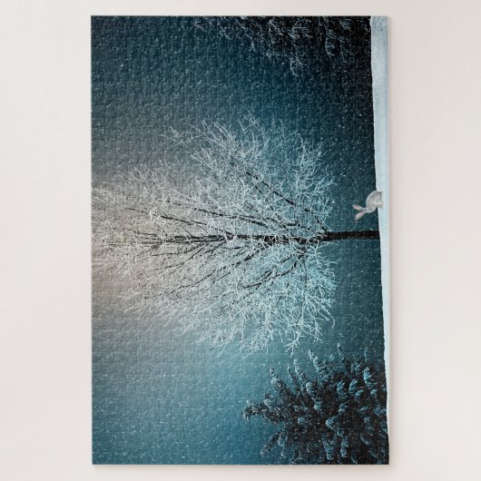 Puzzle Lapin de Noël (Vertical)