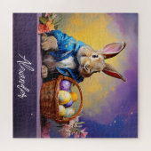 Puzzle Lapin de Pâques (Horizontal)