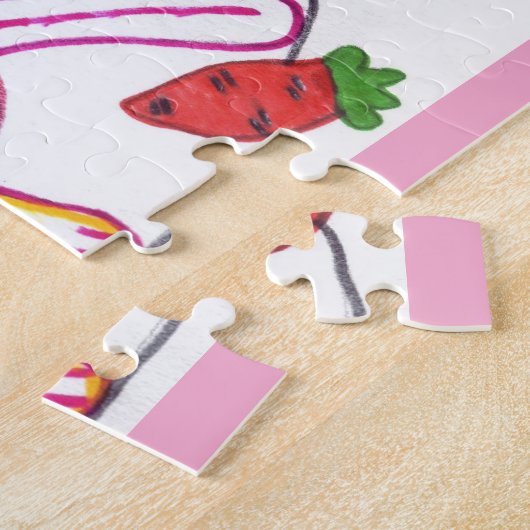 Puzzle Lapin de Pâques (Côté)