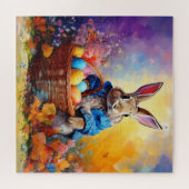 Puzzle Lapin de Pâques (Horizontal)