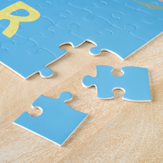 Puzzle Lapin de Pâques (Côté)