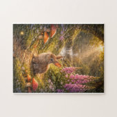 Puzzle Lapin de Pâques de la forêt (Horizontal)