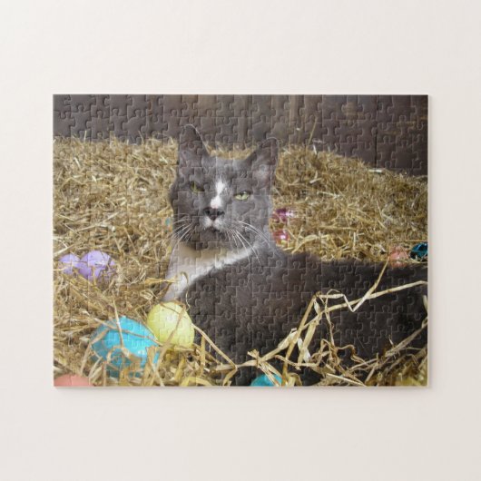 Puzzle "Lapin de Pâques déguisé" (Horizontal)