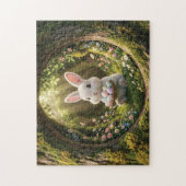 Puzzle Lapin de Pâques mignon (Vertical)