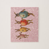 Puzzle Lapin de Pâques Œufs Dansants (Vertical)