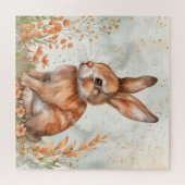 Puzzle Lapin de printemps mignon (Horizontal)