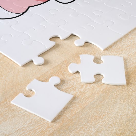 Puzzle Lapin en jouet (Côté)