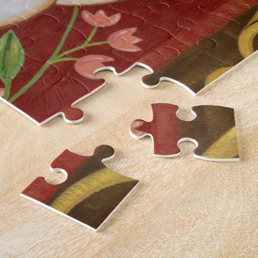 Puzzle Lapin Folk (Côté)