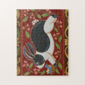 Puzzle Lapin Folk (Vertical)
