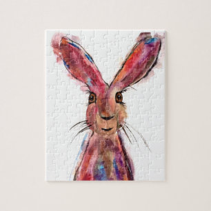 Puzzle Lapin lapin Lièvre de Pâques Animaux de la faune J