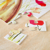 Puzzle Lapin lapin lièvre Oeil de Pâques Animaux mignonet (Côté)